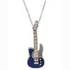 Guitar Necklace - Blue