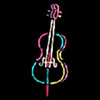 Embroidered Cello T-shirt