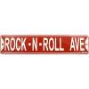 Rock N Roll Avenue Sign